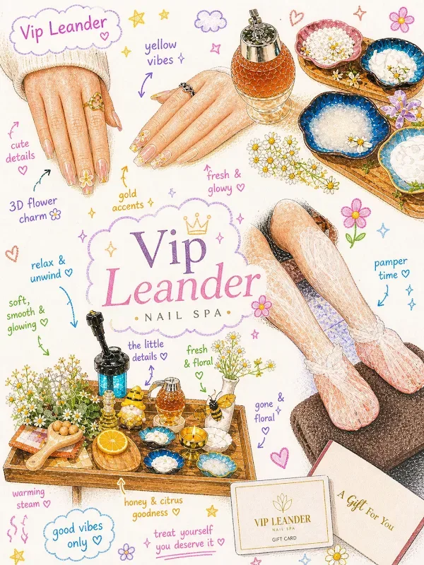 VIP Nails & Spa Leander — Nail salon in Leander